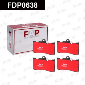 Тормозные колодки дисковые смесь CERAMIC FDP0638 FDP0638 FAP