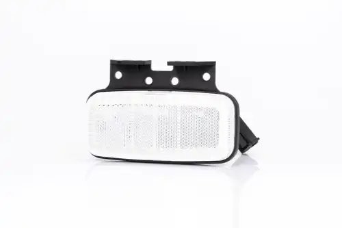 фонарь габаритный! LED, белый, 123х56, с кронштейном, с проводом 0,5м\ Universal FT075BKLED FRISTOM