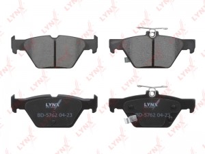 колодки дисковые! задние\ Subaru Legacy/Outback 2.5i/2.0D 15> BD5762 LYNXAUTO