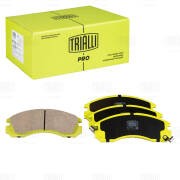 Колодки тормозные дисковые передние керамические PRO PF1105CR TRIALLI