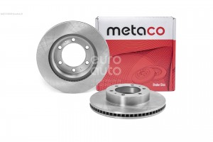 Диск тормозной передний вентилируемый 3050370 3050370 METACO