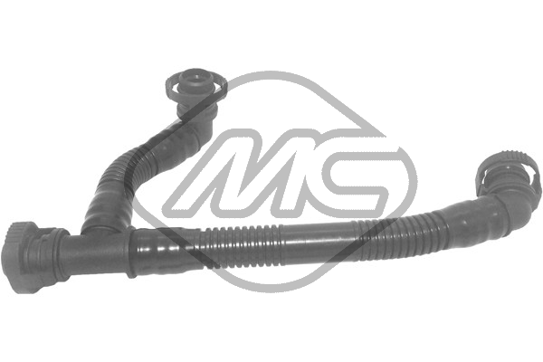 Патрубок BMW 1 (E87) вентиляции картерных газов METALCAUCHO 35037 METALCAUCHO