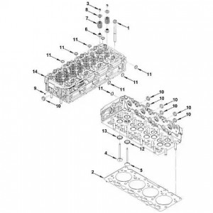 Болт головки блока цилиндров дв.Cummins 3,8 (Haffen) 0313 HAFFEN
