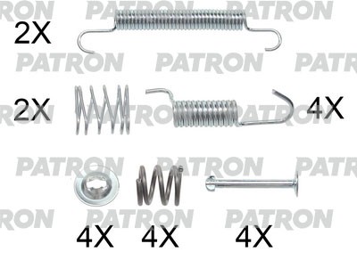 Комплект монтажный тормозных колодок барабанных HYUNDAI: SONATA IV (EF PSRK0235 PSRK0235 PATRON