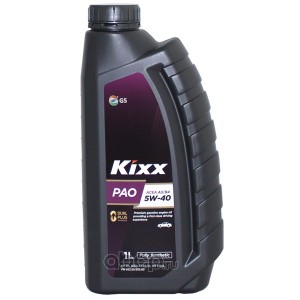 Масло моторное KIXX PAO A3/B4 5W40 синт.1л L2110AL1E1 KIXX