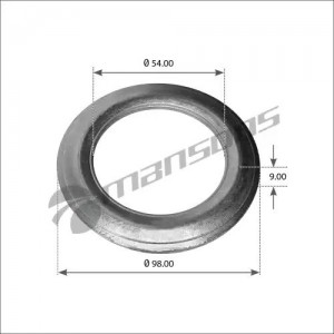 Кольцо BPW (ECO) ступицы упорное (53х98х10) (6-9т) MANSONS 300.005 MANSONS
