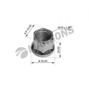 MAN 8.150-BPW/MB 814-908 M18X18X1,5/ ПОД КЛЮЧ НА 24 300.506 MANSONS