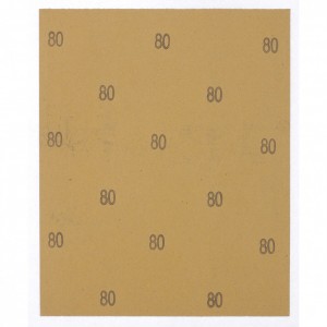Бумага наждачная водостойкая P-80 (230х280) MATRIX 75606 MATRIX