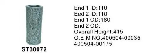 Фильтр гидравлический ST30072 STAL ST30072 STAL