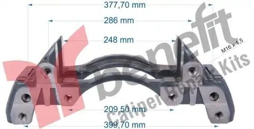 Скоба суппорта MERCEDES Axor BENEFIT 10502 BENEFITAUTO