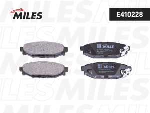 Колодки тормозные задние (без датчика) (Смесь Low-Metallic) (SUBARU LEGACY 03/OU E410228 MILES