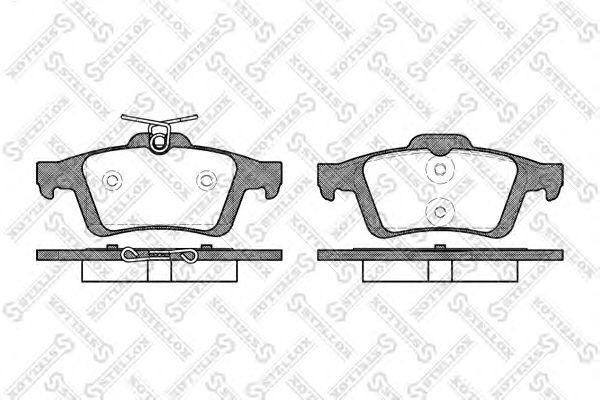 842 30 [BPYK2648ZA9C] !колодки дисковые з.\ Mazda 5 1.8i-2.0i/2.0D 05> 853-030-SX STELLOX