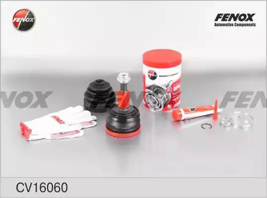 ШРУС VW Transporter V 1.9TDi/2.0 03-, Multivan V 1.9TDi/2.0 03-, Crafter 2.5 TDi CV16060 FENOX