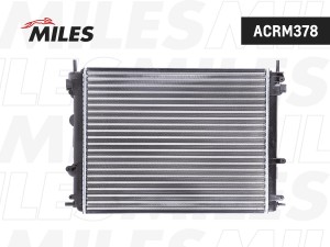 Радиатор (механическая сборка) RENAULT LOGAN CLIO II LADA LARGUS (NISSENS 63809) ACRM378 MILES