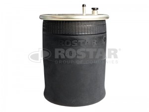 Пневморессора со стаканом (металл) штуц. M16*1,5/шп. M12*1,5/ стак. отв. M18*2 M R4884DFS06 ROSTAR