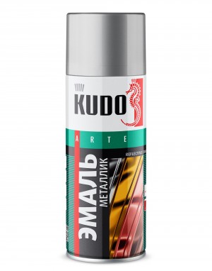 Краска хром аэрозоль 520мл KUDO KU-1027 KUDO