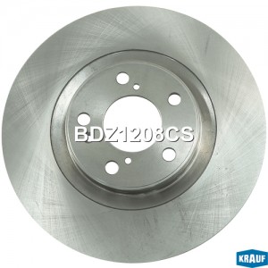 Диск тормозной HAVAL Jolion передний (1шт.) KRAUF BDZ1208CS KRAUF