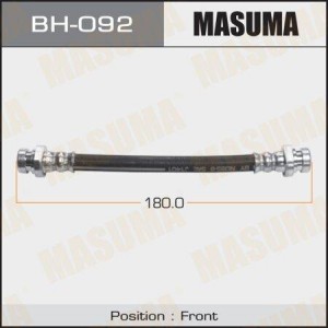 шланг тормозной! перед. L 180\ Mitsubishi Pajero 90-96 BH-092 MASUMA