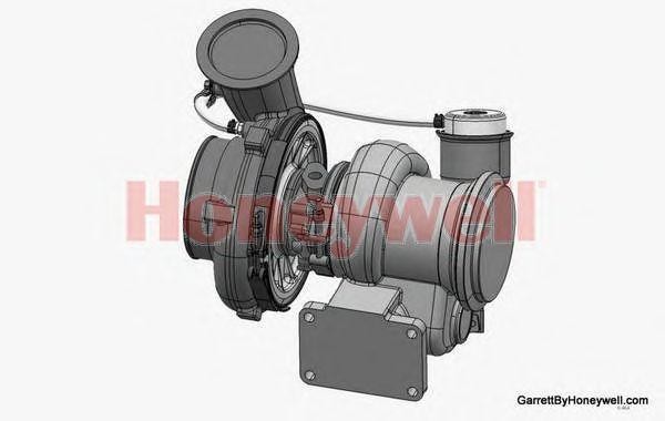 Турбокомпрессор 714788-5001S Garrett (23528065) GTA4294BNS Detroit Diesel 7147885001S GARRETT