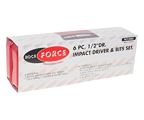 Отвертка ударная с набором бит 6 предметов ROCKFORCE RF-5064 ROCK FORCE