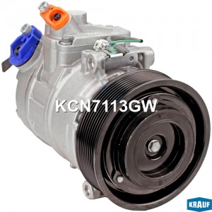 Компрессор КАМАЗ-5490 (13-) MERCEDES Axor (01-) кондиционера KRAUF KCN7113GW KRAUF