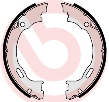 S50516 колодки барабанные ручника!\ MB W163 All 98-05 S 50 516 BREMBO