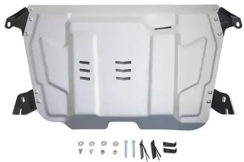 защита картера+КПП! алюминий 3мм\ Lexus ES 2.5/3.5 12-18, Lexus ES VII 2.0/2.5/3 333.9519.1 RIVAL