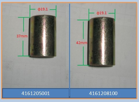 Втулка SSANGYONG Actyon (06-),Kyron (05-),Rexton (03-) болта крепления переднего 4161205001 SSANG YONG