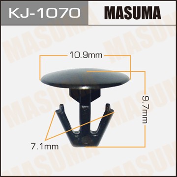 Пистон обивки универсальный MASUMA KJ1070 MASUMA