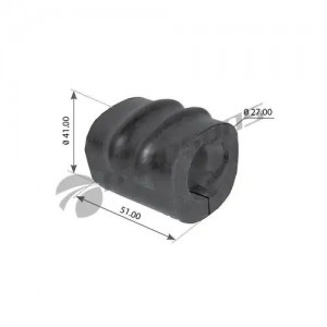 Втулка стабилизатора MAN переднего (центр) MANSONS 400525 MANSONS