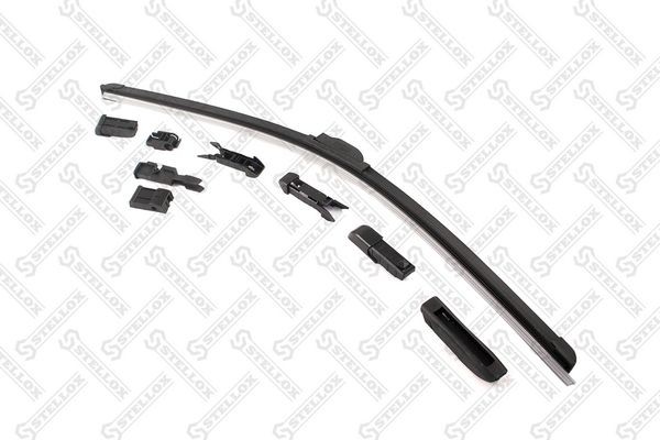 щетка б/каркас, 8 перех. 575/23''\ Audi, Ford, Kia, MB, Op 204011SX 204-011-SX STELLOX