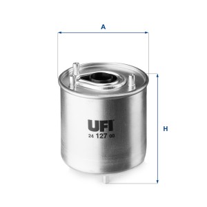 Фильтр топливный дизельный 24.127.00 24.127.00 UFI
