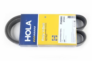 Ремень привода насоса ГУРа для а/м УАЗ с дв. ЗМЗ 514 (6PK905) "HOLA" PH6995 HOLA