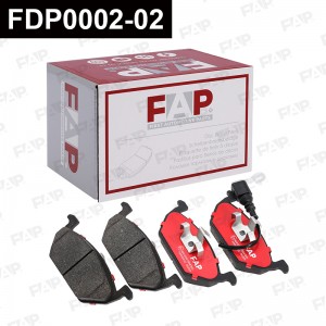 Тормозные колодки дисковые смесь CERAMIC FDP0002-02 FDP0002-02 FAP