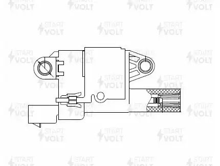 Катушка зажигания для а/м Cadillac Escalade (06-) 6.2i/Chevrolet Tahoe (99-) 5.3 SC0505 START VOLT