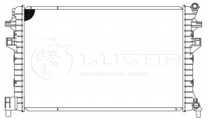 Радиатор охл. доп. для а/м Skoda Octavia A7 (13-)/VW Golf VII (12-) LRc18GF LRC 18GF LUZAR