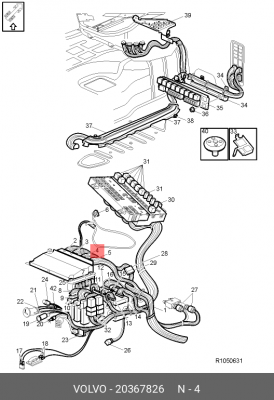 Корпус электрический  VOLVO 20367826 VOLVO