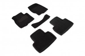 Коврик салона INFINITI FX37,QX70 (10-) 3D 3-х слойная конструкция черный (5 пред 84975 SEINTEX