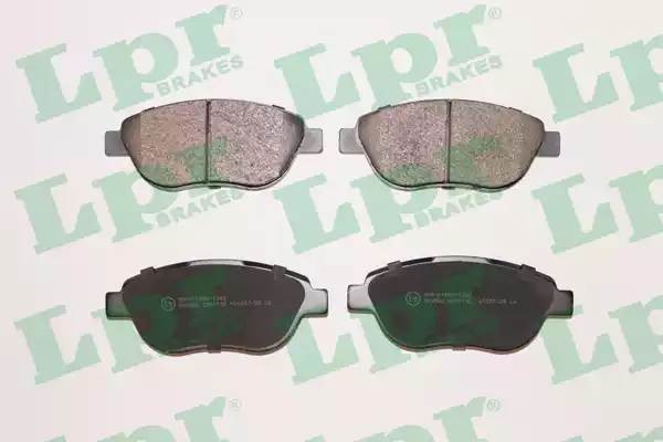 Колодки передние FIAT DOBLO 05- 05P1192 05P1192 LPR