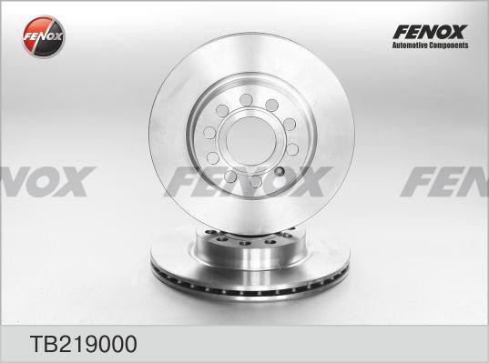 Диск тормозной передний  2шт TB219000 FENOX