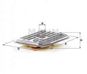 AUDI 80/A3/A4/A6/ VW GOLF IV/PASSAT [B5] К-КТ С ПРОКЛАДКОЙ/ СМ.ПРОКЛ!!!! H2019KIT MANN FILTER