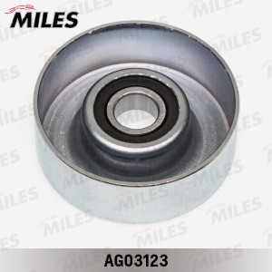Ролик ремня приводного MITSUBISHI GALANT/LANCER/OUTLANDER 2.0/2.4 00- AG03123 AG03123 MILES