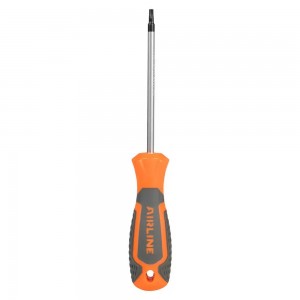 Отвертка TORX TX15x100мм с эргономичной рукояткой магнитная, пласт.подвес (ATBX0 ATBX007 AIRLINE