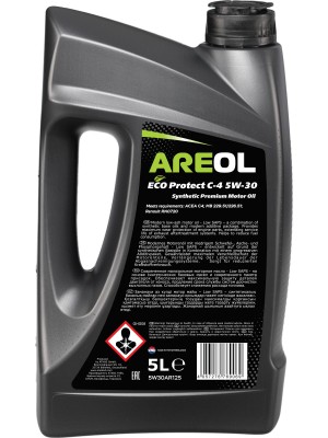 AREOL ECO Protect C-4 5W30 (5L) масло моторное! синт ACEA C4, Renault RN0720, MB 5W30AR125 AREOL