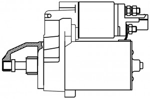 Стартер для а,м VAG A6 04- 2.4i 1,2кВт LSt 1857 LST 1857 START VOLT