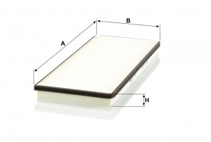 Фильтр салонный CU3858 CU 3858 MANN FILTER