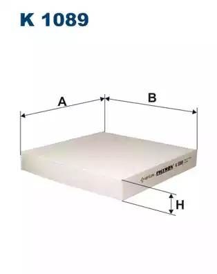 Фильтр воздушный салона RENAULT Laguna (01-07) FILTRON K1089 FILTRON