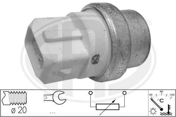 Датчик температуры ОЖ RENAULT MEGANNE I 330139 330139 ERA
