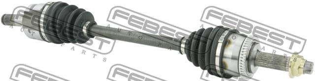 Привод передний левый 25X655X25 1214-SOLLH FEBEST