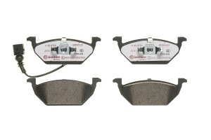 P85072X колодки дисковые передние! XTRA, с датчиком\ VW Golf IV,Skoda Octavia 1. P85072X BREMBO
